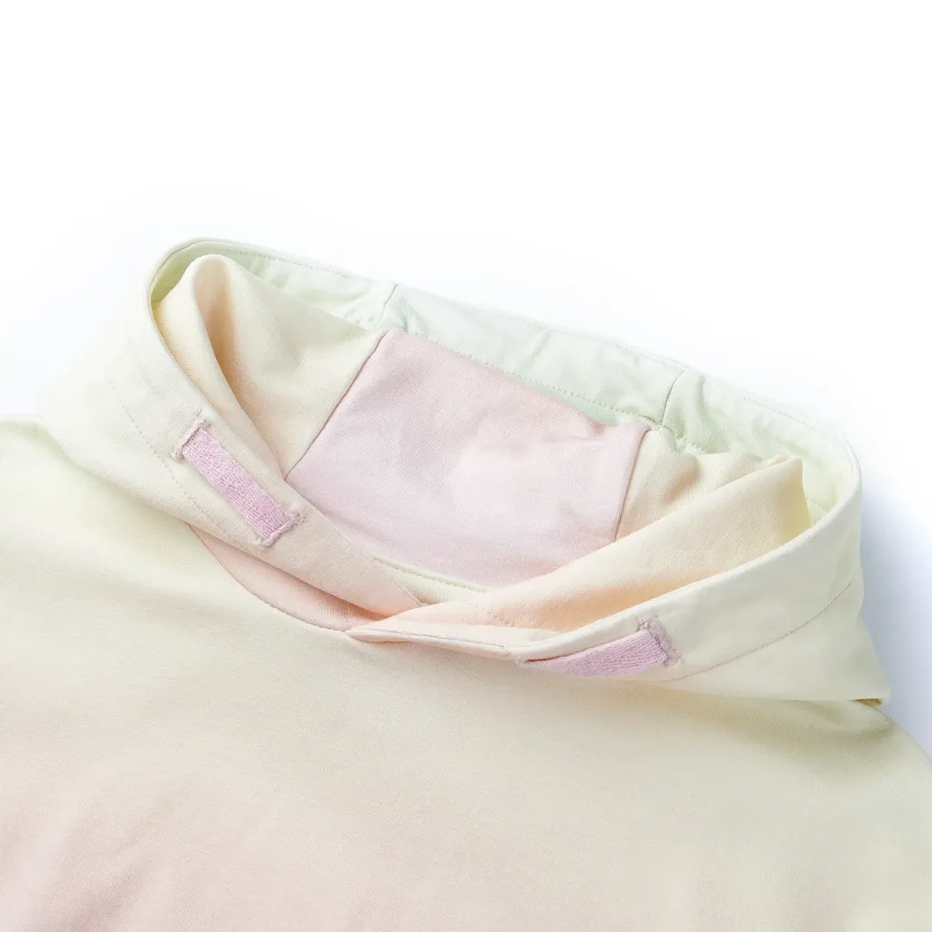 Felpa con Cappuccio da Bambina Bianco Stella 116cod mxl 117242