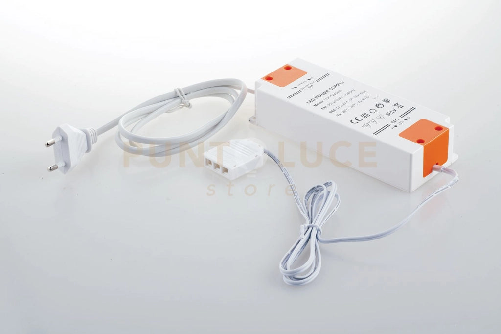 DRIVER 33W DC12V 2.75A CON CONNETTORE MULTIENTRATA MAX 3 BARRE 14X4,7X2,5CM