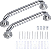 Wandbeugel per anziani con maniglia di sicurezza - 33 cm - Accessorio bagno in acciaio inossidabile