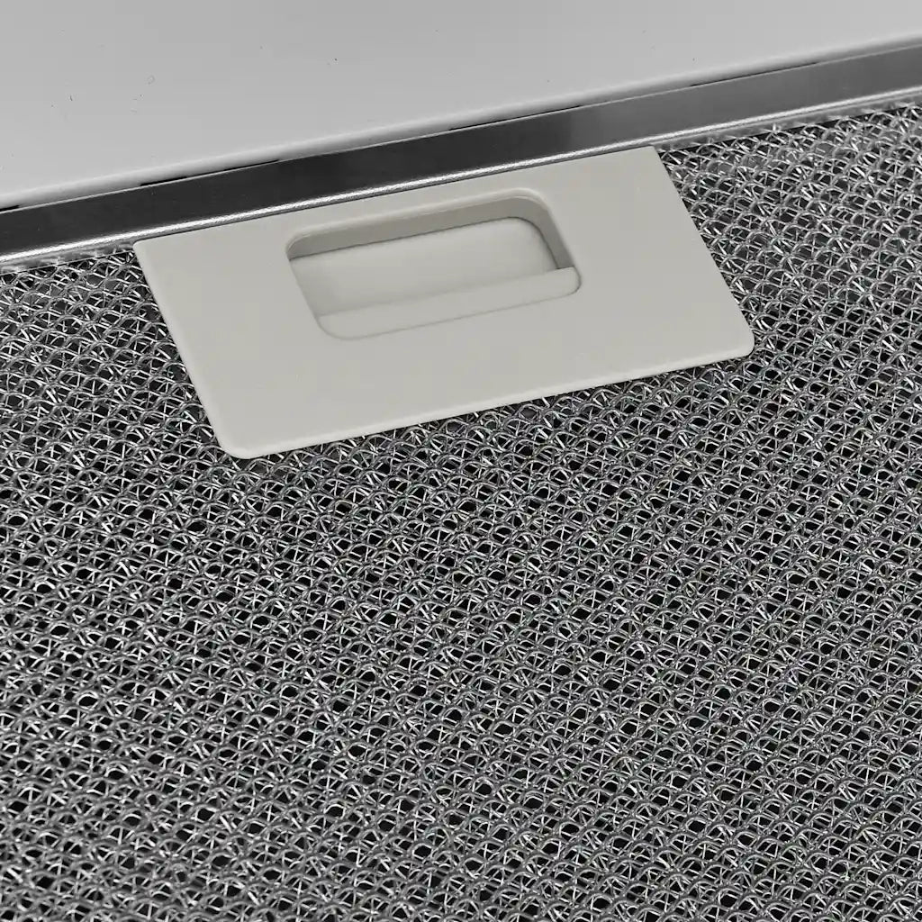 Cappa a Parete 60 cm in Acciaio e Vetro Temperato Bianco CFW6132563