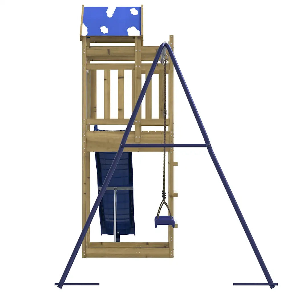 Set da Gioco da Esterno in Legno di Pino Impregnato 3279123