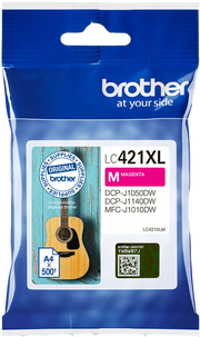 Brother LC-421XLM cartuccia d'inchiostro 1 pz Originale Resa elevata (XL) Magenta
