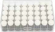 Solidchoice- Vingerverf Set 40 Stuks - Spons Daubers - Absorberende Kop - Ideaal voor Menging - Teken/Schildereffecten - Schoonmaakbaar - Sponsverf