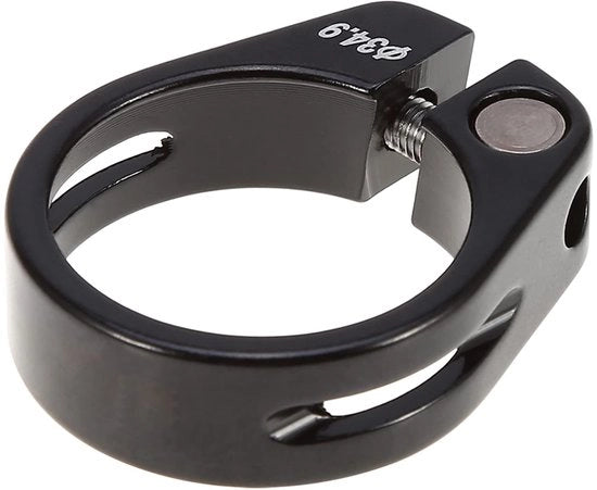 Fermo sedile per bicicletta 34,9 mm - Lega di alluminio - Leggero - Sostenibile - Resistente - Facile da installare - Fermo sedile per bicicletta