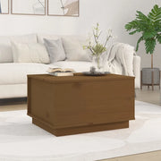 Tavolino da Salotto ambra 60x50x35 cm in Legno Massello di Pino 813418