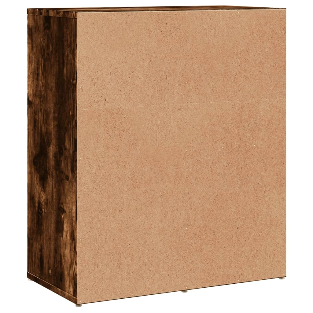 Buffet credenza cassettiera armadio mobile contenitore organizer per cucina soggiorno salotti set da 2 60 x 31 x 70 cm legno ingegnerizzato marrone 02_0036738
