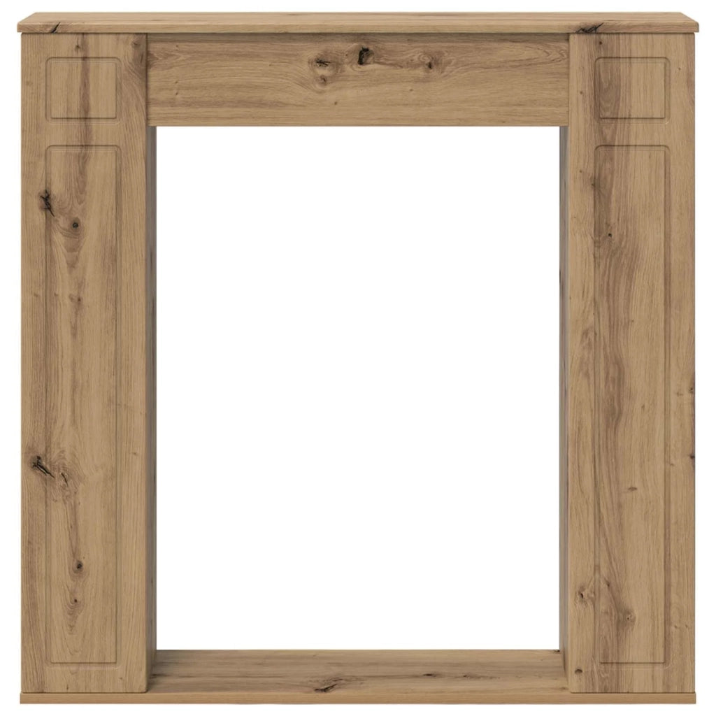Cornice per camino Rovere Artigianale 100 x 20 x 100 cm 8006623