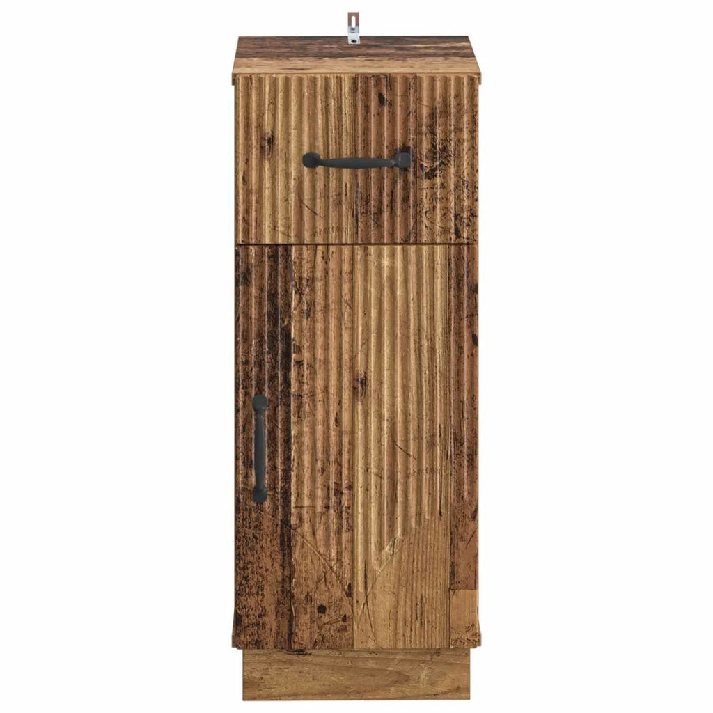 Mobiletto da Bagno HOORN Legno antico 30 x 31 x 77 cm 897273