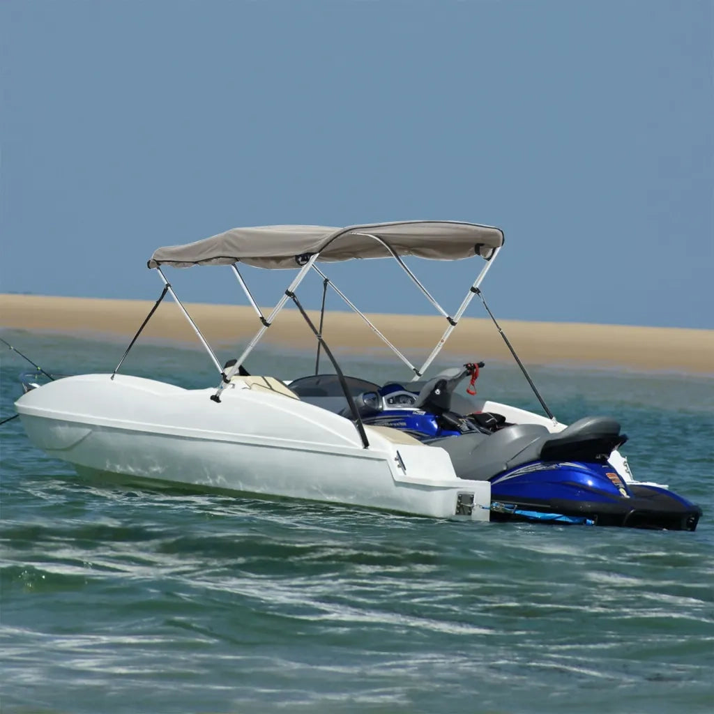 Bimini di Prua con Pareti Laterali 3 Archi 183x(170-182)x137cm CFW1832850