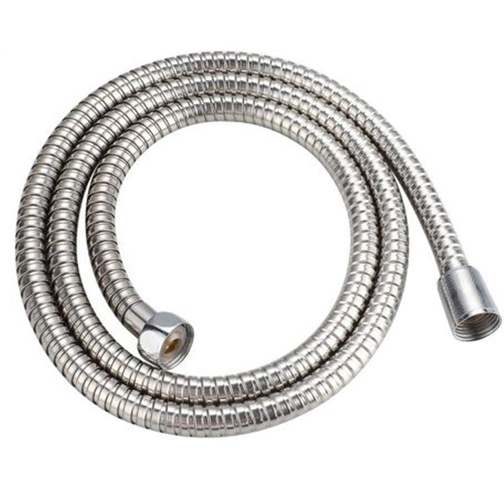 Trade Shop - Laccio Tubo Flessibile Doccia Vasca Bagno Acciaio Universale 1,8 Metri 69216 -