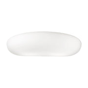 GLENN Applique da Parete in Vetro Soffiato Bianco Satinato E27 75W IP20 - Rossini Group - Lampada da Parete in Vetro Bianco