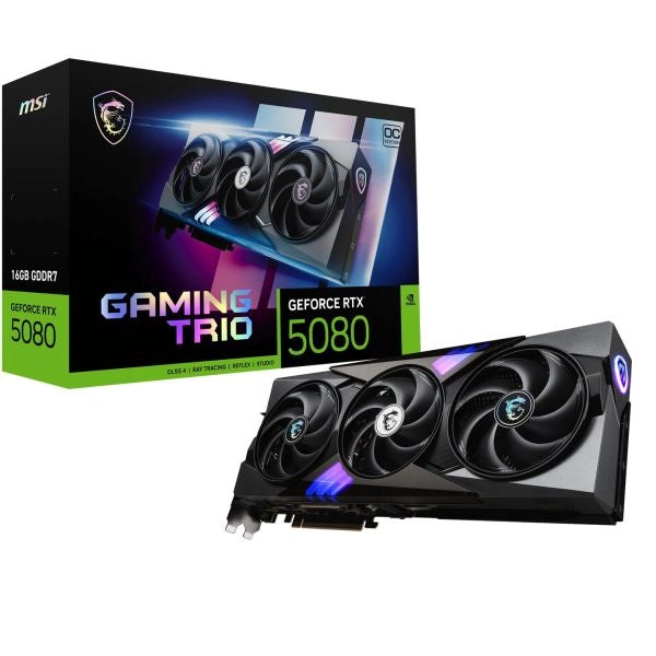 Scheda v. 16gb msi rtx5080 gam trio oc - RTX50816GAMTOC