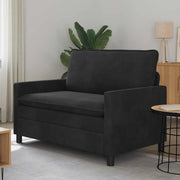 Divano Nero 126 x 81 x 87,5 cm Velluto 42028802