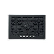 Silverline CS5405B01 piano cottura Nero Da incasso 75 cm Gas 5 Fornello(i)
