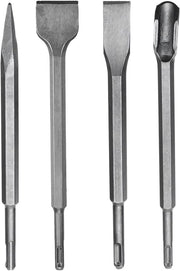 Set di perforazione SDS Plus 4 pezzi - 250 mm per calcestruzzo, piastrelle e muratura a intonaco