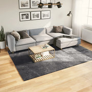 Tappeto Pelo Corto HUARTE Morbido Lavabile Antracite 200x280 cm 375005