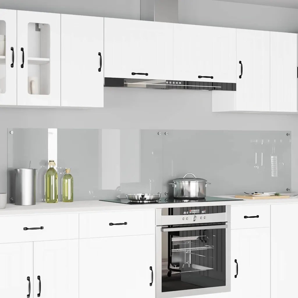 Schienale da cucina 2 pcs Trasparente 120 x 50 cm 3415492