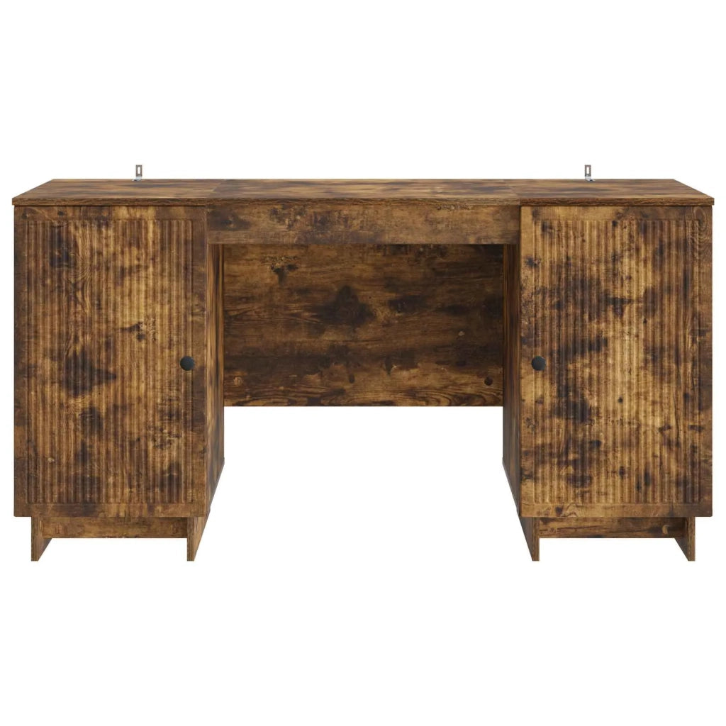 Scrivania Rovere Fumo Legno ingegnerizzato 142,5 x 50 x 75 cm