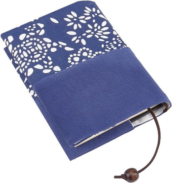 Copri libri - Fazzoletto di protezione per libri con cinturino regolabile e cappuccio retro, dimensione A6, per libri cartonati e in copertina rigida, adatto a classe, studenti, insegnanti e appassionati di libri