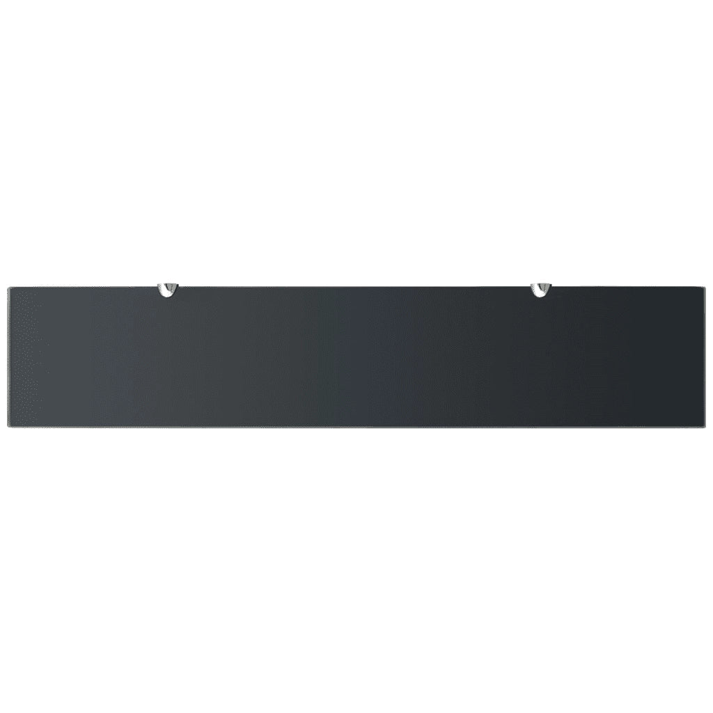 Mensole Galleggianti 2 pz in Vetro 100x20 cm 8 mm cod mxl 33718