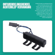 Vitone per Van di Coda - Resistente e Duraturo - Maniglia di Apertura - Sostituzione - Adatto per Smart Fortwo - Resistente alla Corrosione - Installazione Facile - Bloccante di Coda