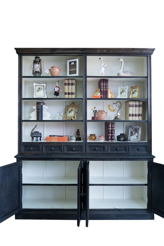 Biscottini Libreria in legno massello di teak