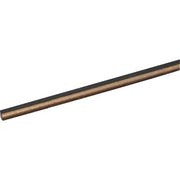 ASTA SERRATURA AD ASTE ROTANTIACCIAIO BRONZATO CM 130
