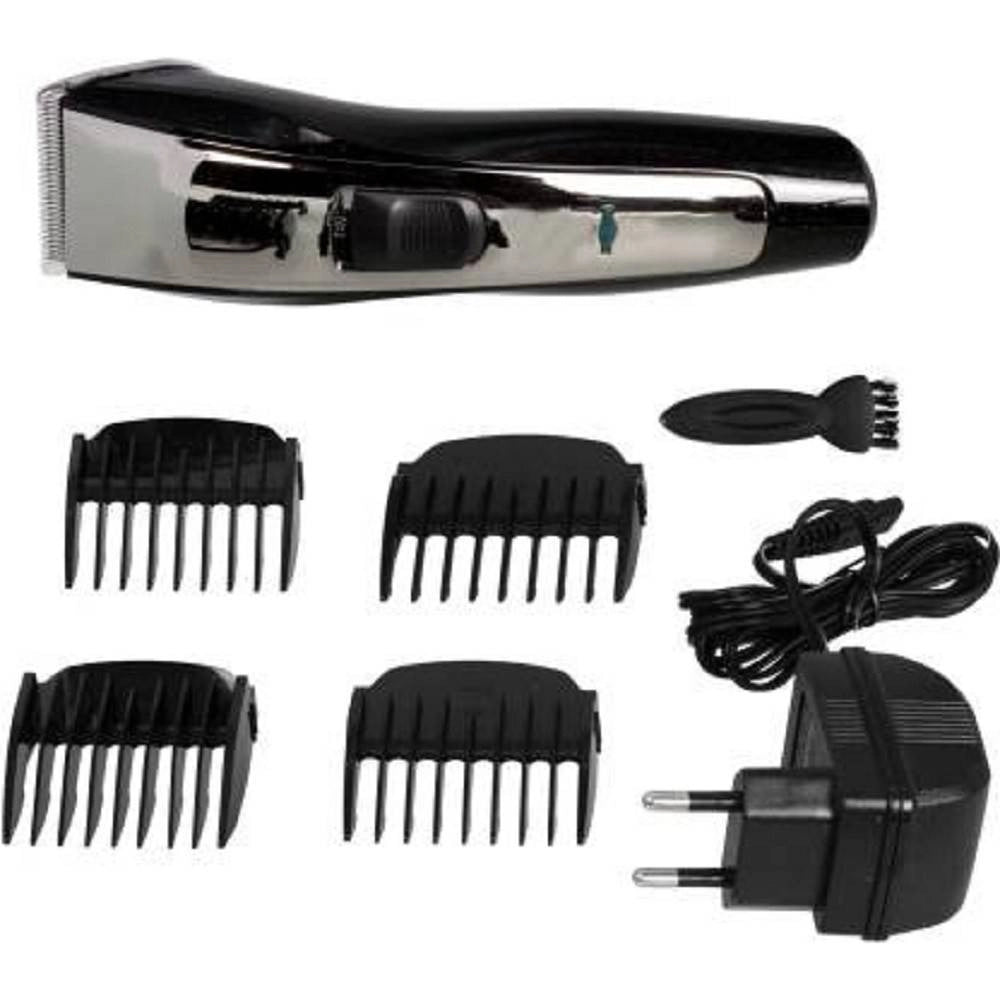 Trade Shop - Tagliacapelli A Batteria Gm-6092 Rasoio Professionale Regolabarba Ricaricabile -