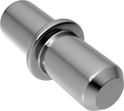 Sostegni per pavimento 5 mm 20 pezzi - acciaio massiccio verniciato - con anello per foro - supporto per pannelli di chiusura supporti per cassetti