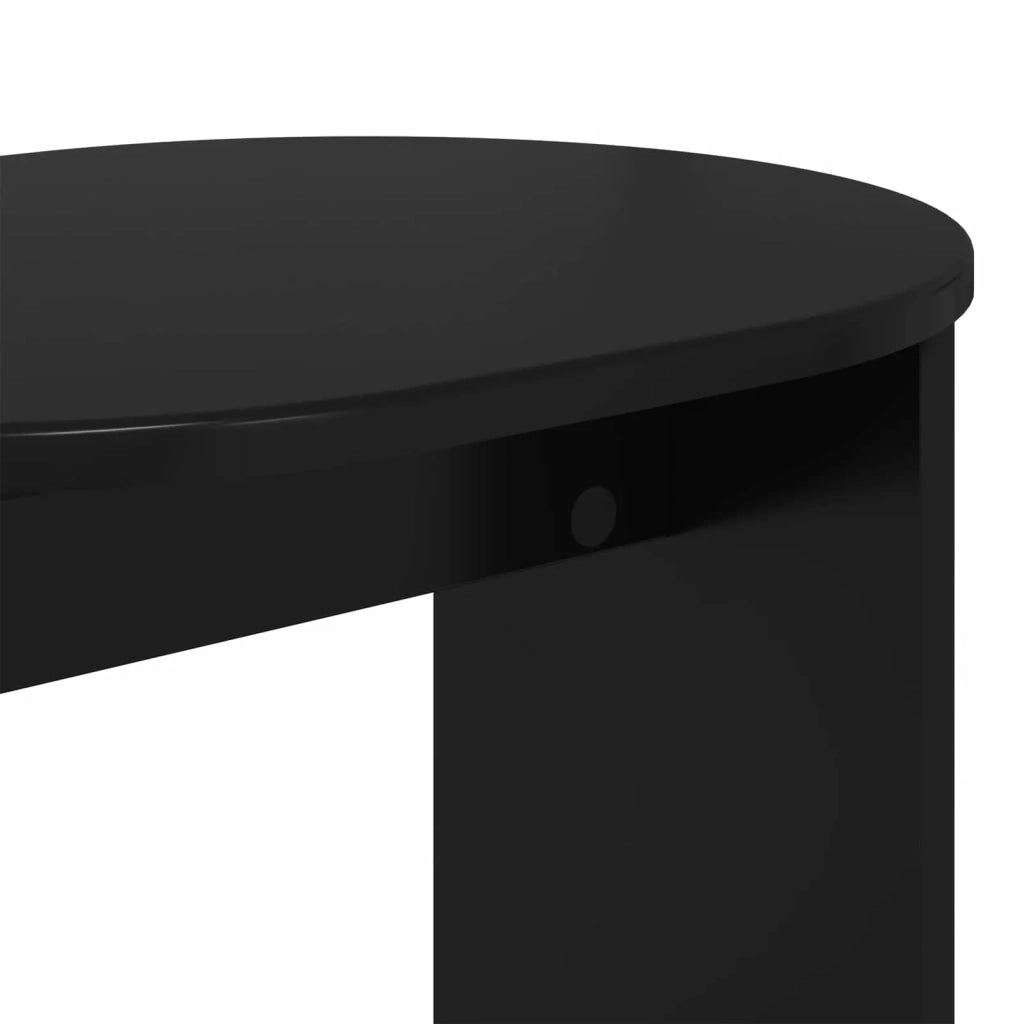 Tavolo laterale Nero 50 x 39,5 x 55 cm Legno ingegnerizzato 899853