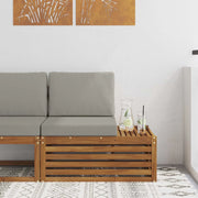 Divano da Giardino-Divano Esterno Finale con cuscino Naturale 91 x 63 x 73 cm 622464