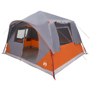 Tenda Istantanea Grigio e arancione 365 x 380 x 200 cm 42028701