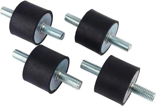 Dempers silenziosi Silentblock - 4 pezzi di tamponamento anti-vibrazioni - compressori d'aria motori diesel