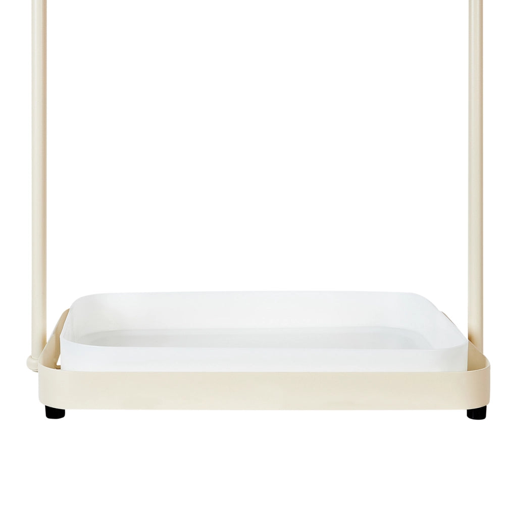 Portaombrelli in metallo e ferro Soggiorno Beige