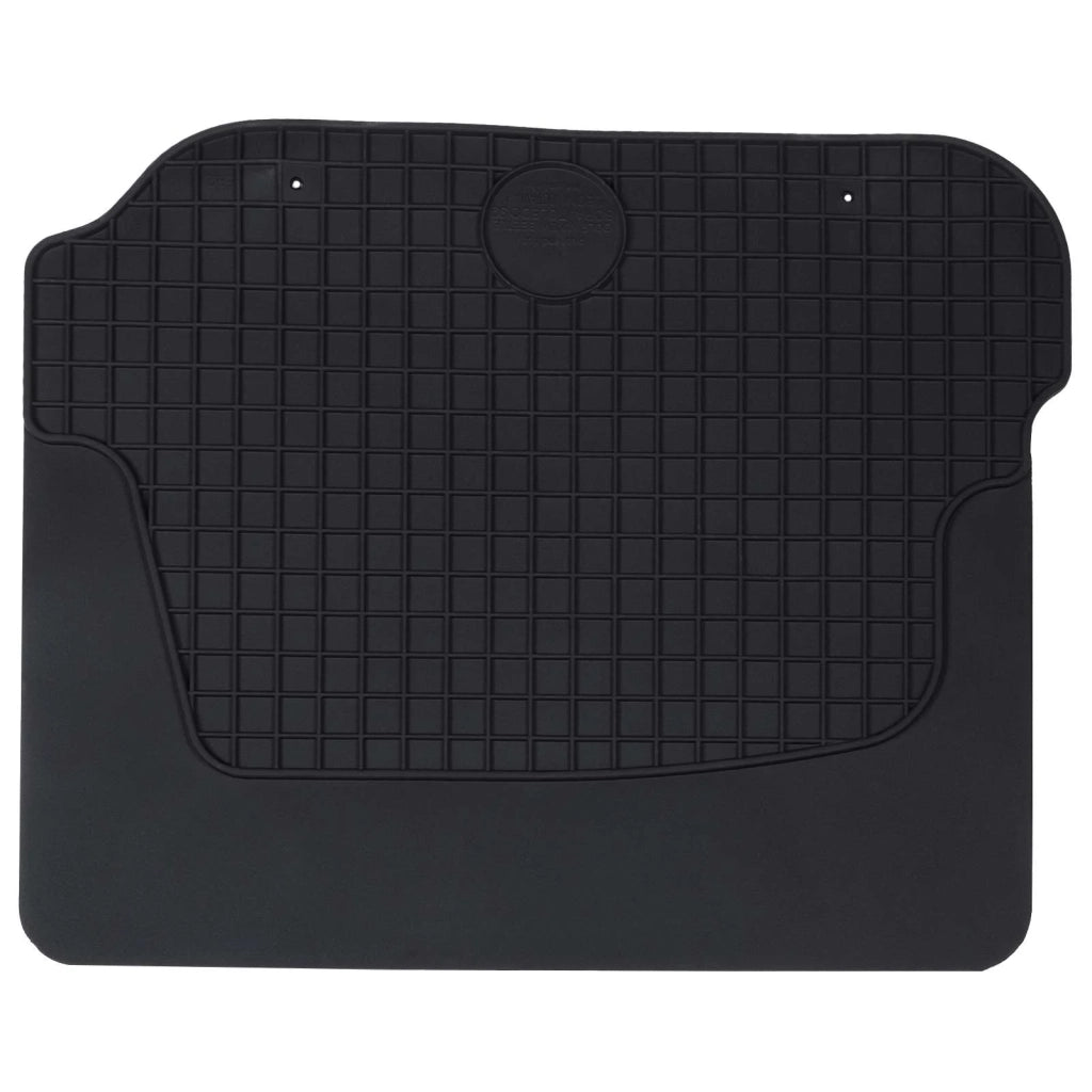 Tappetino per Auto 4 pz Nero Gomma CFW4300782
