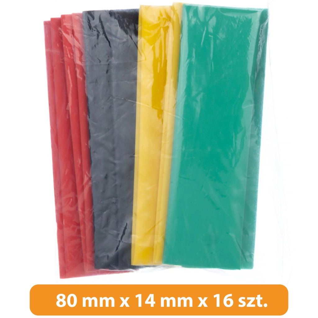 Set di Tubetti Termorestringenti Rosfix – 328 Pezzi | Poliolefina, 8 Dimensioni, 5 Colori