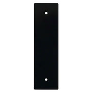 PLACCA 142 MM NERO CIECA COPRI FORO AVVOLGITORE MOTORE TAPPARELLA TAPPARELLE