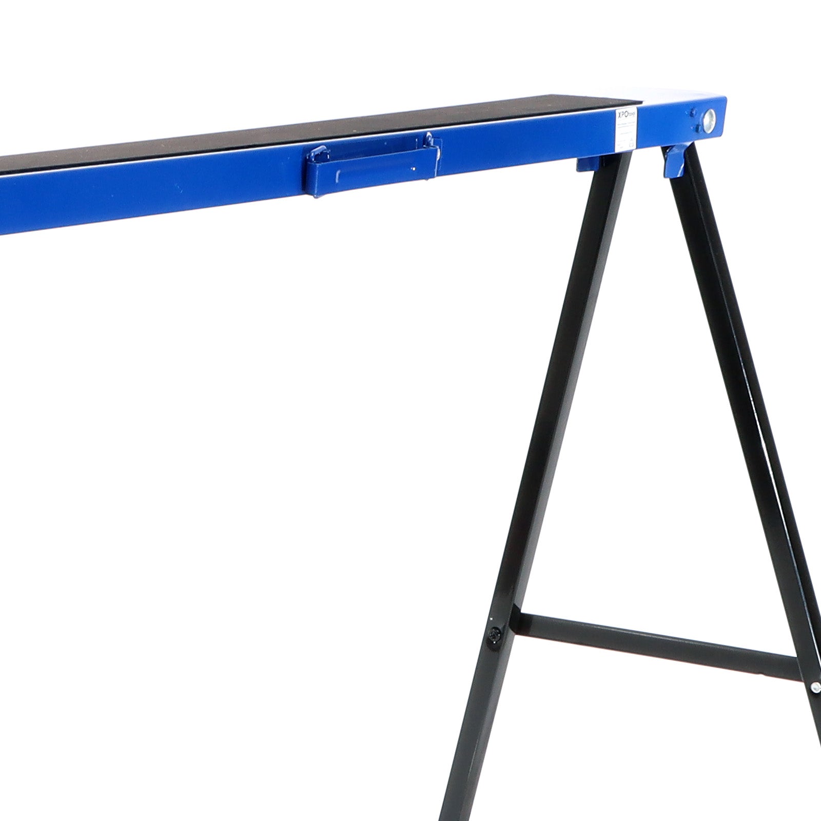 Set di 2 cavalletti pieghevoli di supporto in acciaio Capacità di carico di 250kg per coppia