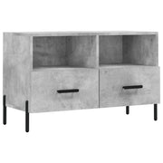 Mobile TV multimediale mensola TV credenza TV sala da pranzo soggiorno camera da letto 80 x 36 x 50 cm legno ingegnerizzato grigio 02_0026302