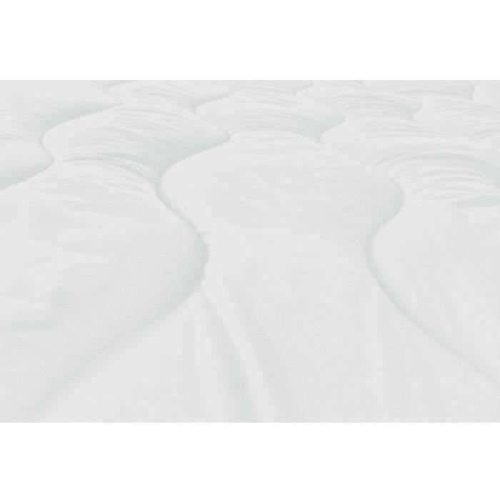 ABEIL Piumino bicolore - 140 x 200 cm - Bianco e grigio