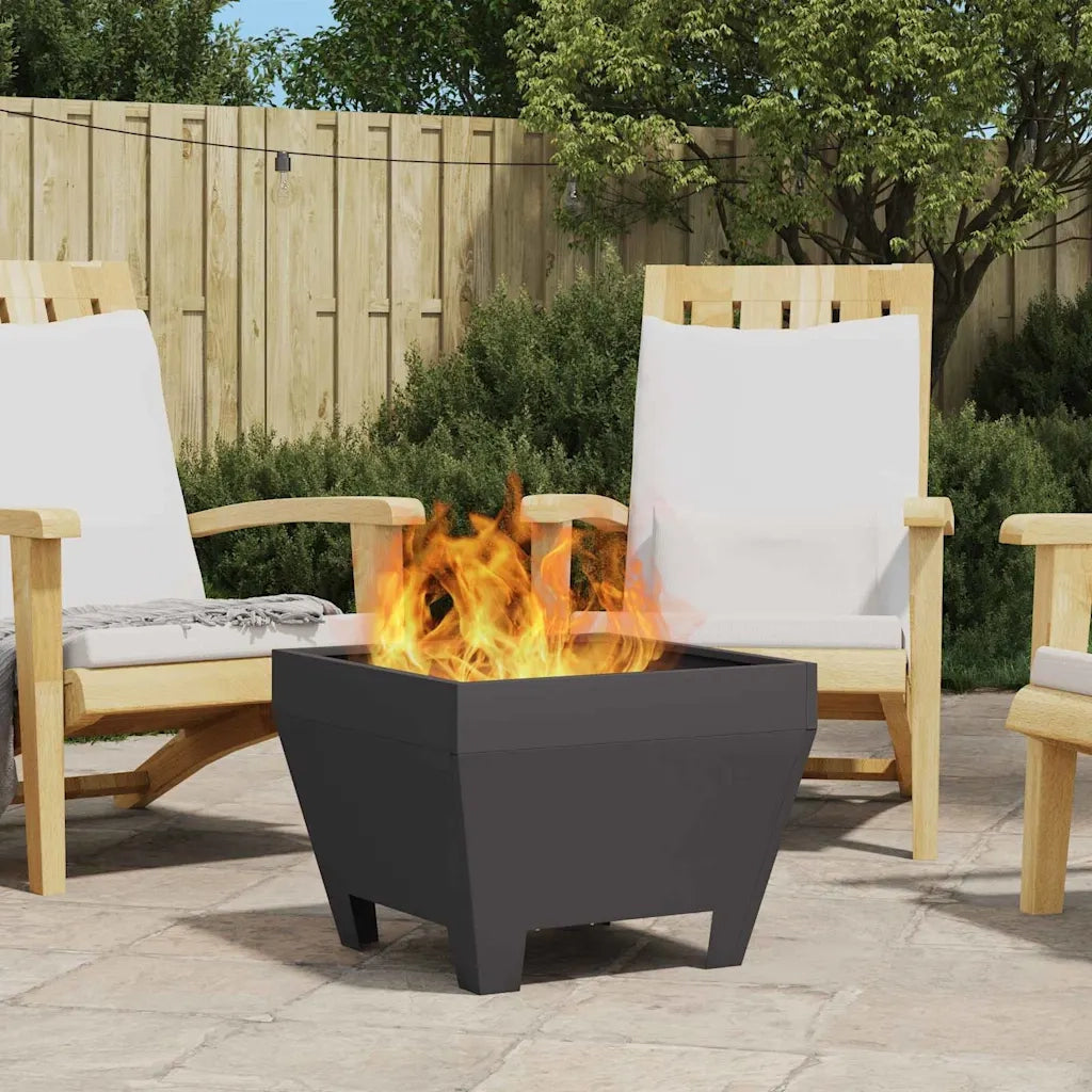 Focolare Nero 50 x 50 x 38 cm Acciaio CFW3868389