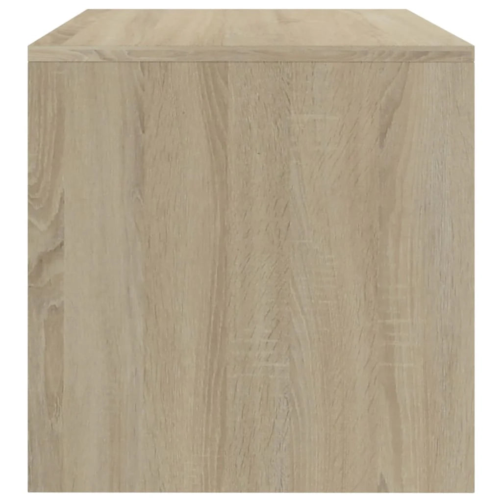 Mobile TV multimediale scaffale TV credenza mobile TV sala da pranzo soggiorno camera da letto rovere Sonoma 120 x 40 x 40 cm legno ingegnerizzato marrone 02_0027467