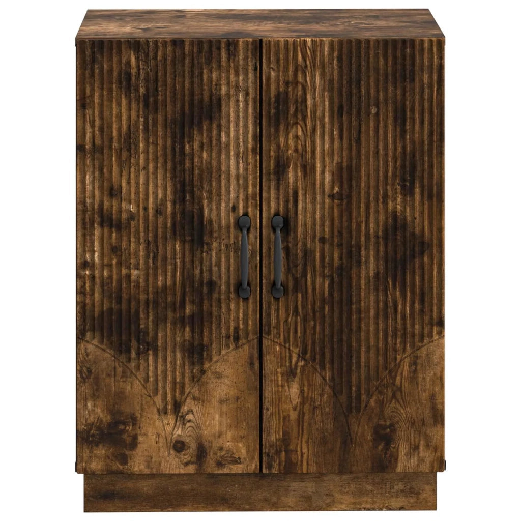Mobiletto da Bagno HOORN Rovere Fumo 59,5 x 31 x 77 cm 897280