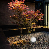 Sfera Solare Luminosa a LED 6000K da Giardino Ø50 cm in Polietilene Sined Luce Bianca