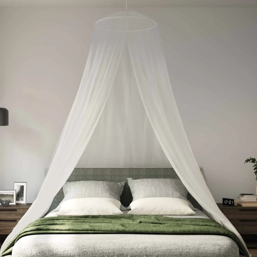 Zanzariera per letto 156 maglia 3 pcs 156 maglia Bianco 42033556