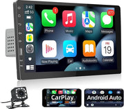 Autoradio compatibile con Android Auto - Stereoradio con link laterale e camera di recupero - Funzioni avanzate per un massimo di piacere di guida - 9 pollici