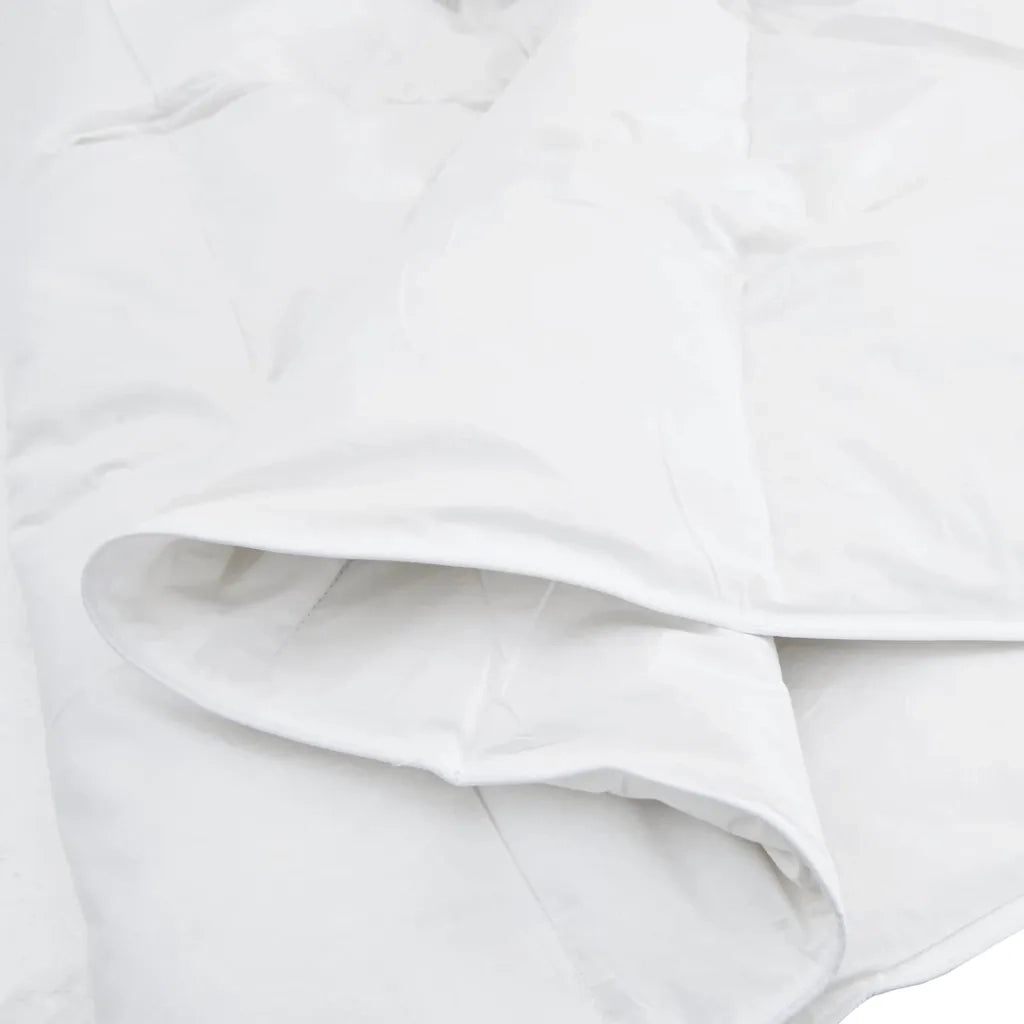 vidaXL Quilt e Piumini Bianco 155 x 220 cm Piume