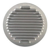 GRIGLIA AERAZIONE ALLUM C/RETE ANTINS D  80 MM- 1,0 pz