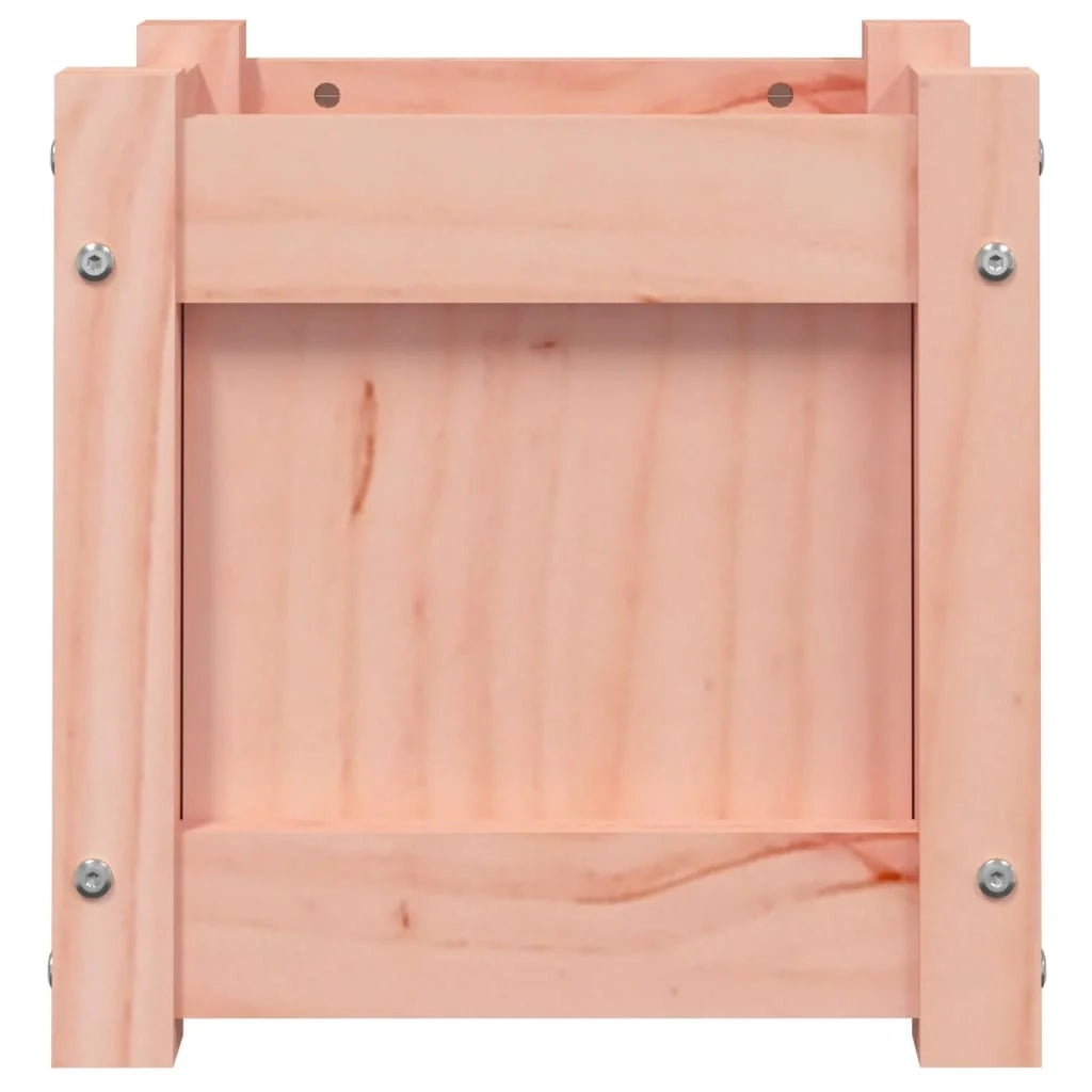 Fioriera rialzata per piante fiori giardino terrazze set da 2 legno massello di abete Douglas marrone 02_0039058