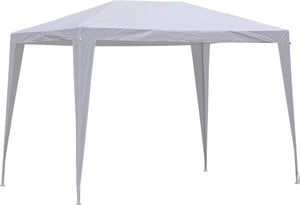 Gazebo da Giardino in Acciaio 2x3m Bauer Bianco